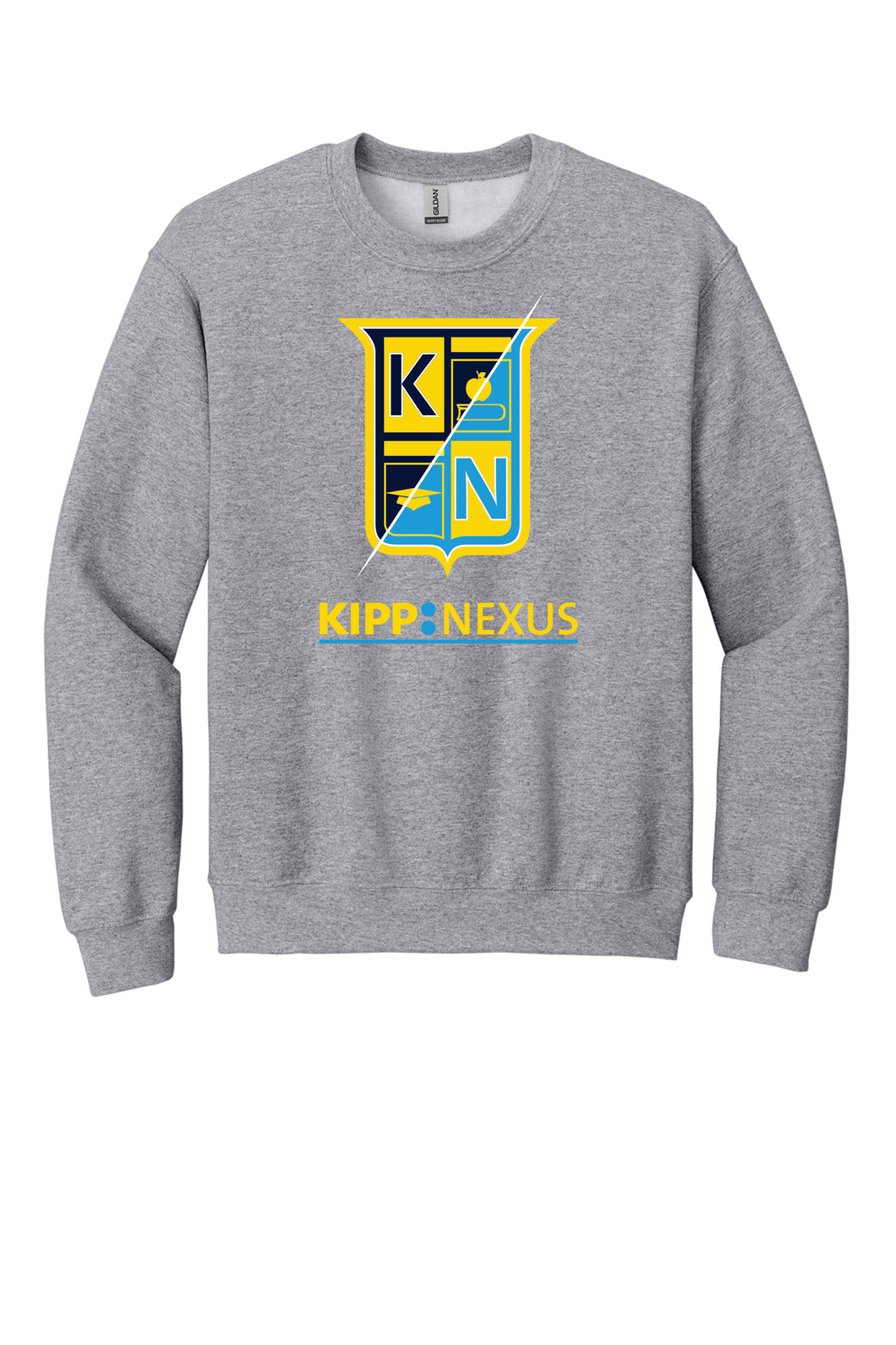 Kipp Nexus Middle School Grey Shield Sweatshirt