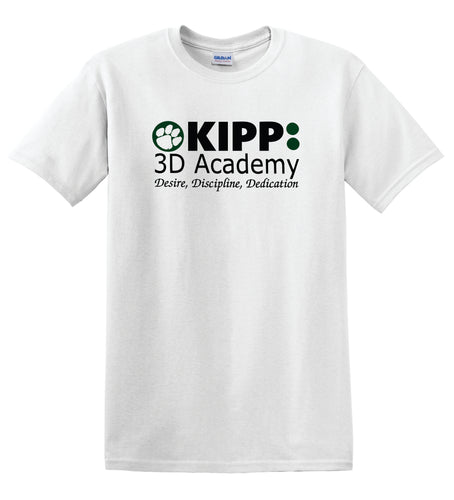 KIPP 3D Academy White Shirt